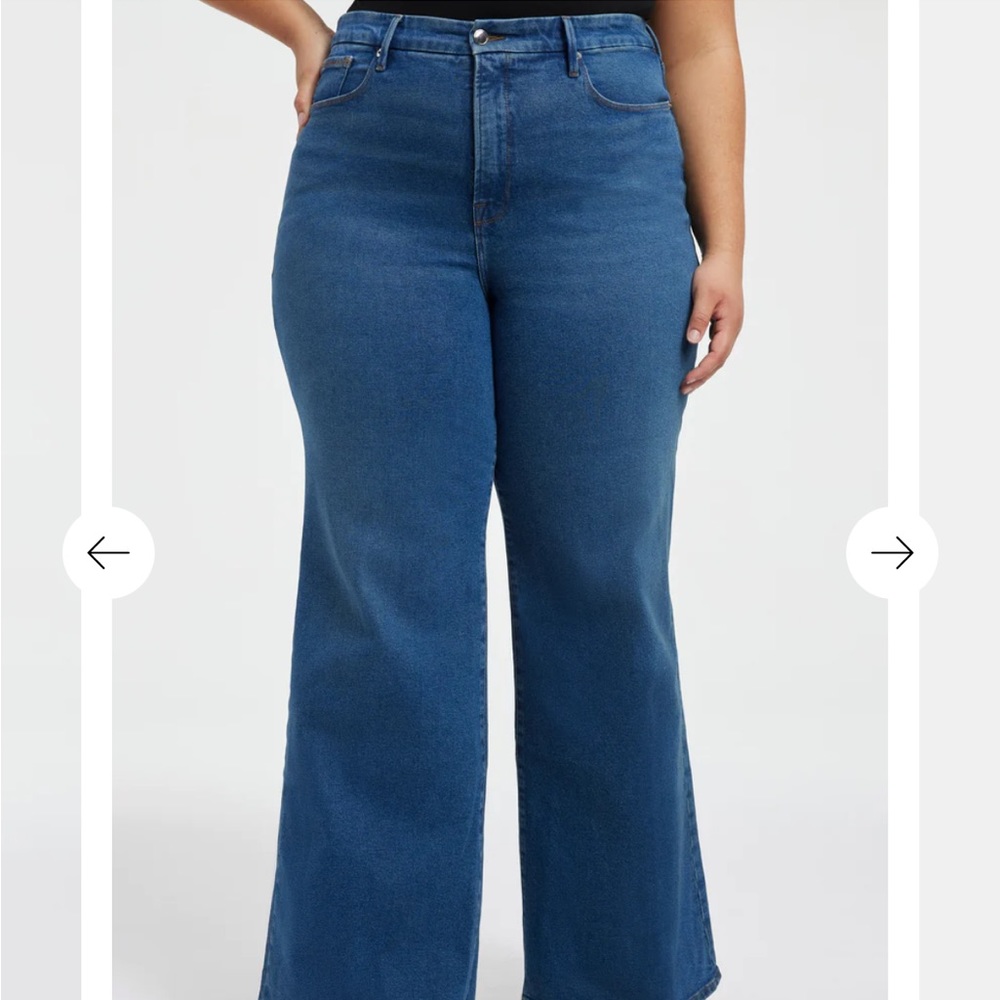 Good American palazzo size 18 jeans